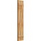 Ekena Millwork Joined Board-n-Batten Shutters w/Z-Bar, Rough Sawn Western Red Cedar, 10 3/4W x 52H, PR RBJ06Z11X052RWR - alternate 3
